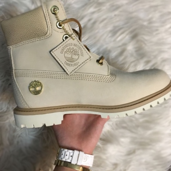 cream timberland boots